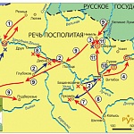 Русско-польская война 1654–1667 гг. Летняя кампания 1655 г. в Литве на северо-западном направлении